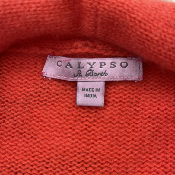 Calypso St. Barth 100% Cashmere Kaftan EUC - Picture 6 of 12
